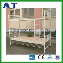 Double durable modern adult solid wood bunk bed beech solid wood kid bed bedroom furniture